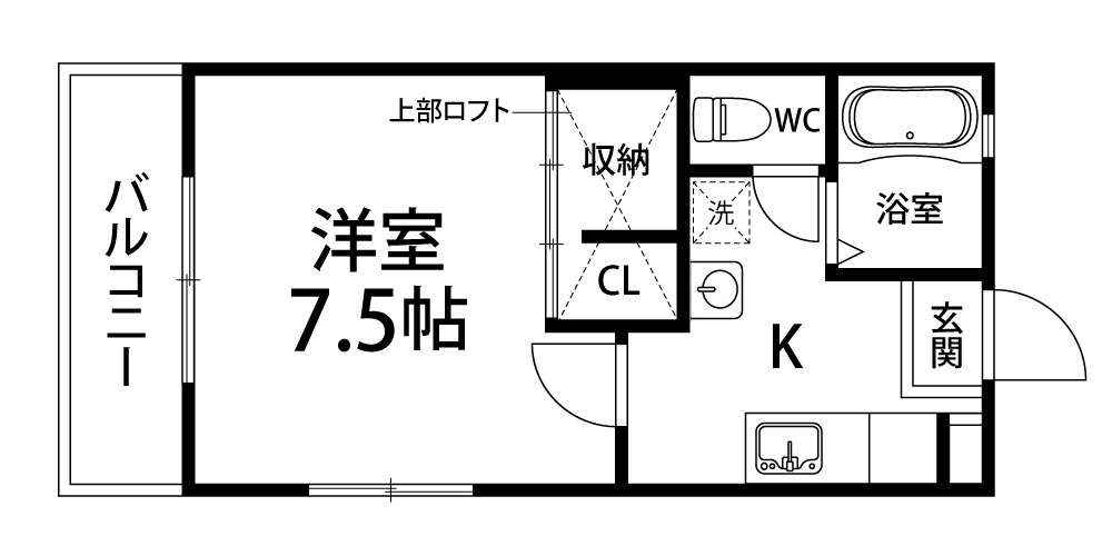 グレイスⅠの間取り
