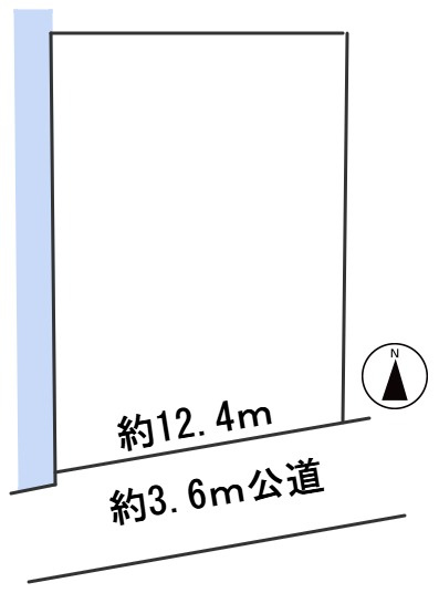 ６６７６５　岐阜市柳津町下佐波2丁目土地の区画図