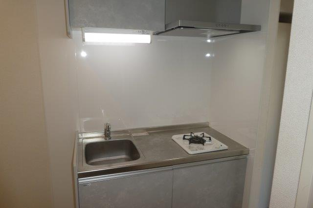 コロニーＫ　Ｂのキッチン|１口ガスコンロ付き