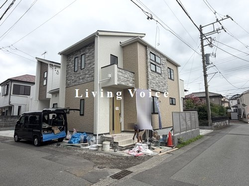 【仲介手数料０円】相模原市中央区田名　新築一戸建て　1号棟　全2棟の外観|相模原市中央区田名　新築一戸建て　全2棟