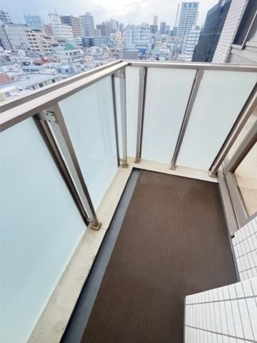 ベルファース目黒のバルコニー
