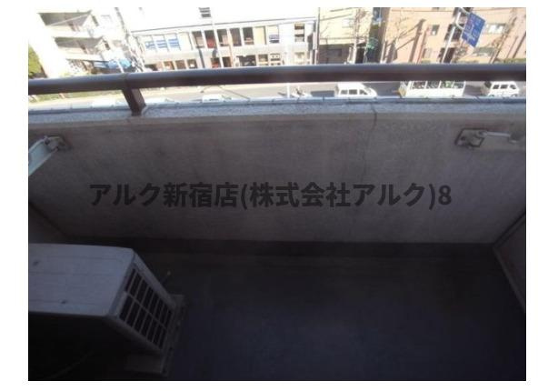 ライオンズマンション方南町駅前のバルコニー