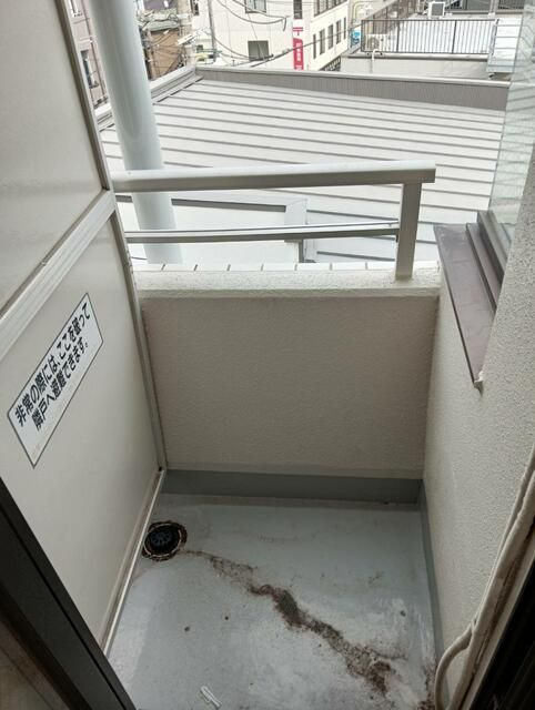 スカイコート西谷のバルコニー