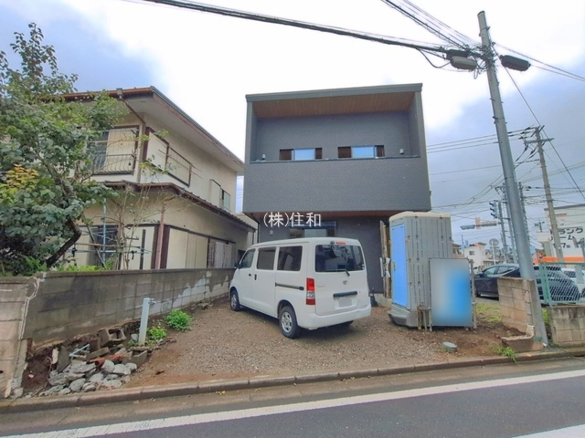 【新築分譲住宅】ふじみ野市福岡中央第7期の前面道路含む現地写真
