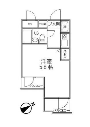 【間取り】 | DOM登戸