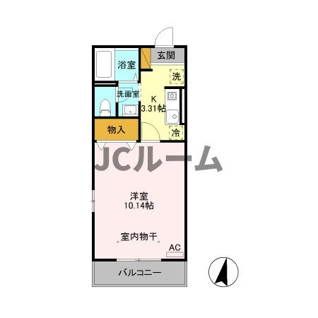 ロイヤルパレス春日山の間取り