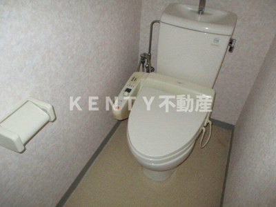 【トイレ】 | ユニーブル島津山 | 落ち着いた色調のトイレです