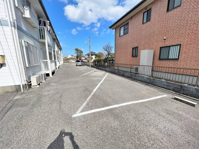 グリーンプラザの駐車場