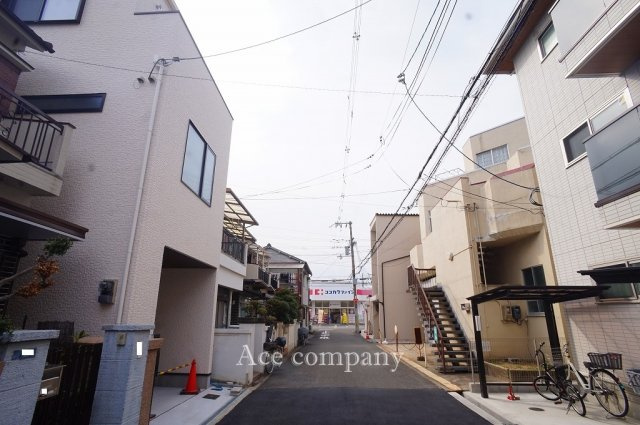 【前面道路含む現地写真】 | 東大阪市花園東町2丁目 | 【前面道路：幅員4.7ｍ☆】