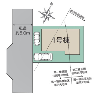 【区画図】 | 東村山市廻田町4丁目　全1棟　1号棟 | 東村山市廻田町4丁目　全1棟　1号棟