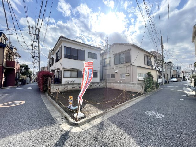 中野区上高田2丁目　生活快適エリア　南東×北東角地の前面道路含む現地写真|2026年3月撮影