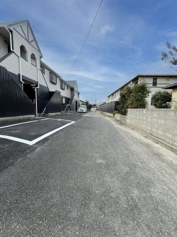 オークシティAの駐車場