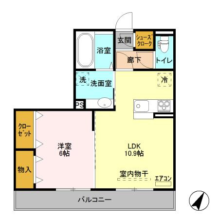 メテオール・スクエアの間取り