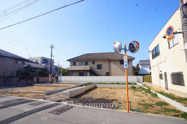 【前面道路含む現地写真】 | 東住吉区住道矢田4丁目　【1号棟/全4棟】 | 【現地】