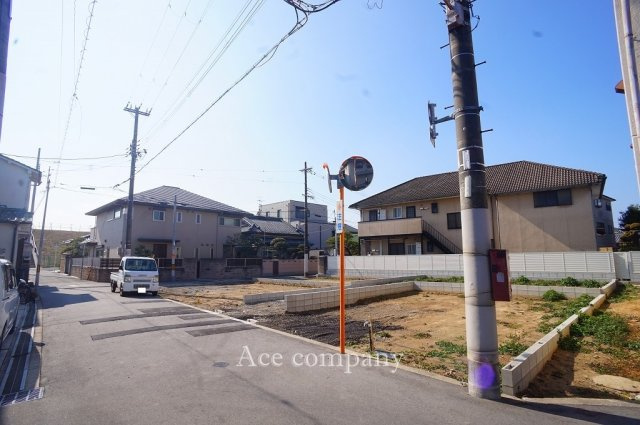 【前面道路含む現地写真】 | 東住吉区住道矢田4丁目　【1号棟/全4棟】 | 【現地】