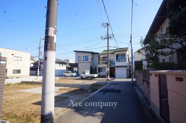 【前面道路含む現地写真】 | 東住吉区住道矢田4丁目　【1号棟/全4棟】 | 【現地】