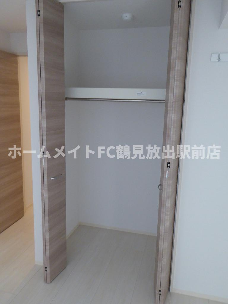 大阪市城東区鴫野東２丁目のハイツの収納