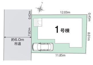 【区画図】 | 清瀬竹丘2丁目　全1棟　1号棟 | 清瀬竹丘2丁目　全1棟　1号棟