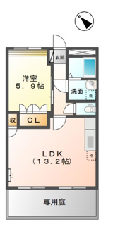 【間取り】 | エスポワール・Ｍ