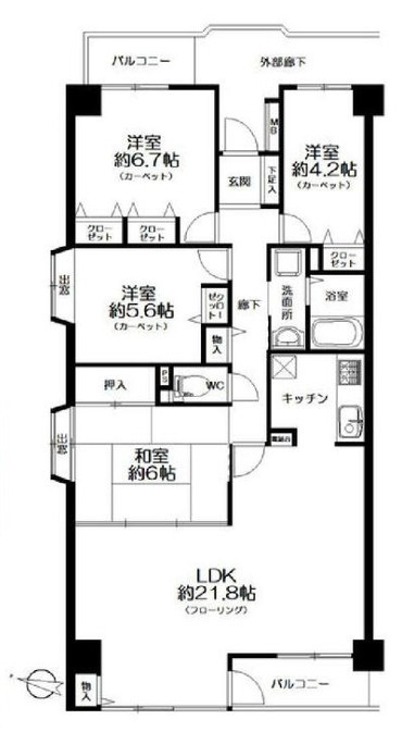 サンライズ東照宮の間取り