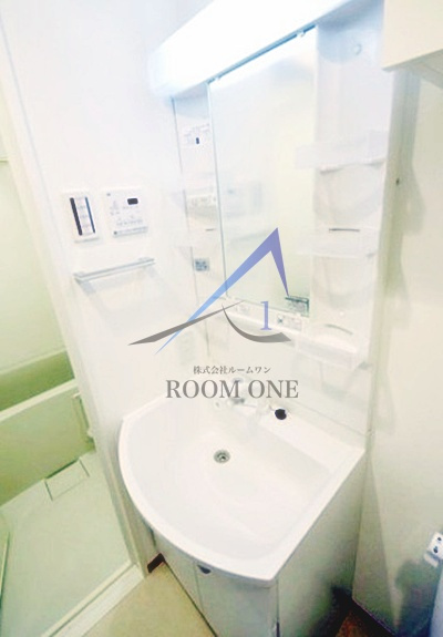 ライジングプレイス堀切の洗面所|洗面台です。