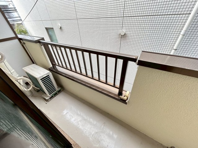 サンステージ岡田のバルコニー