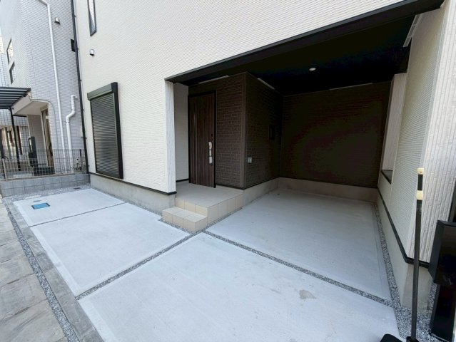 【３号棟】越谷市南越谷新築戸建ての駐車場