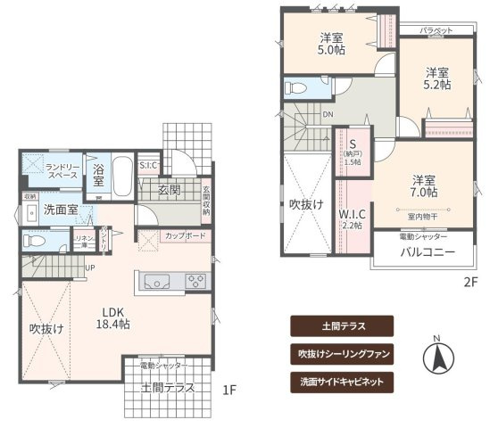【間取り】 | 3SLDKは、サービスルーム、3つの居室、リビングダイニングキッチンを備えた間取り。収納や趣味のスペースを確保しつつ、広々としたリビングで家族団らんを楽しめます。ファミリー層に非常に人気のある間取り。
