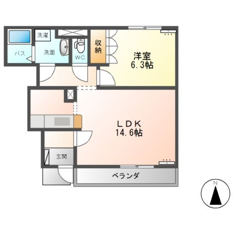 【間取り】 | シャルマンコート　Ａ