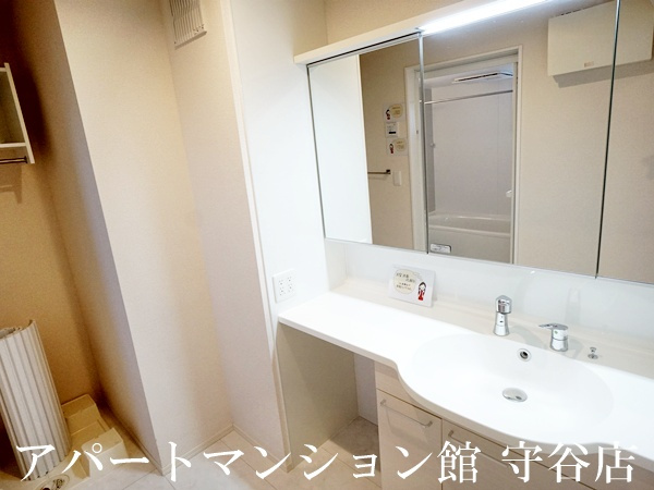 シュタットみどりの Bの独立洗面台