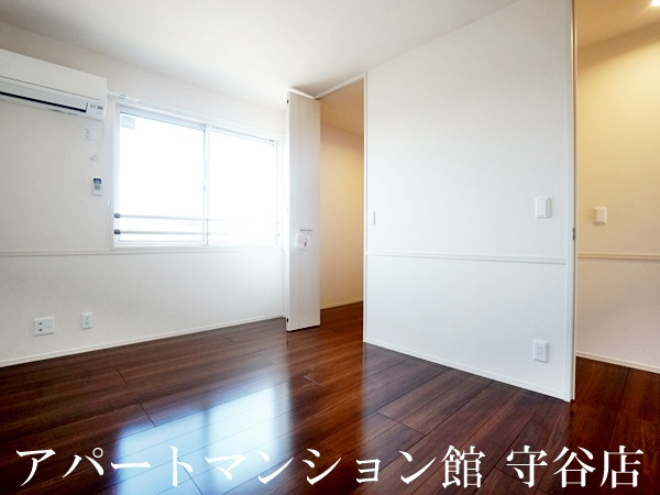 シュタットみどりの Bの寝室