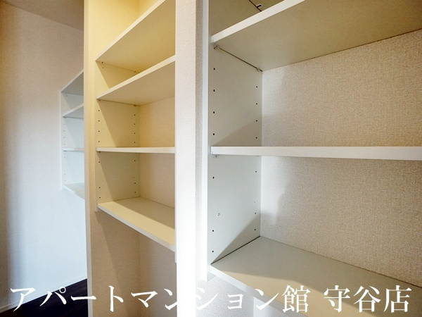 シュタットみどりの Bの収納