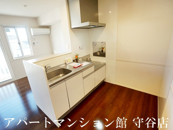 シュタットみどりの Bのキッチン