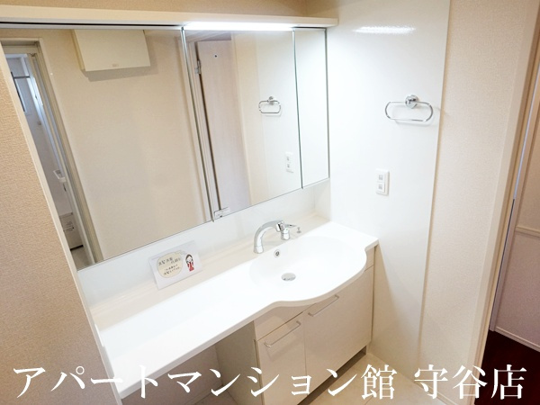 シュタットみどりの Bの独立洗面台