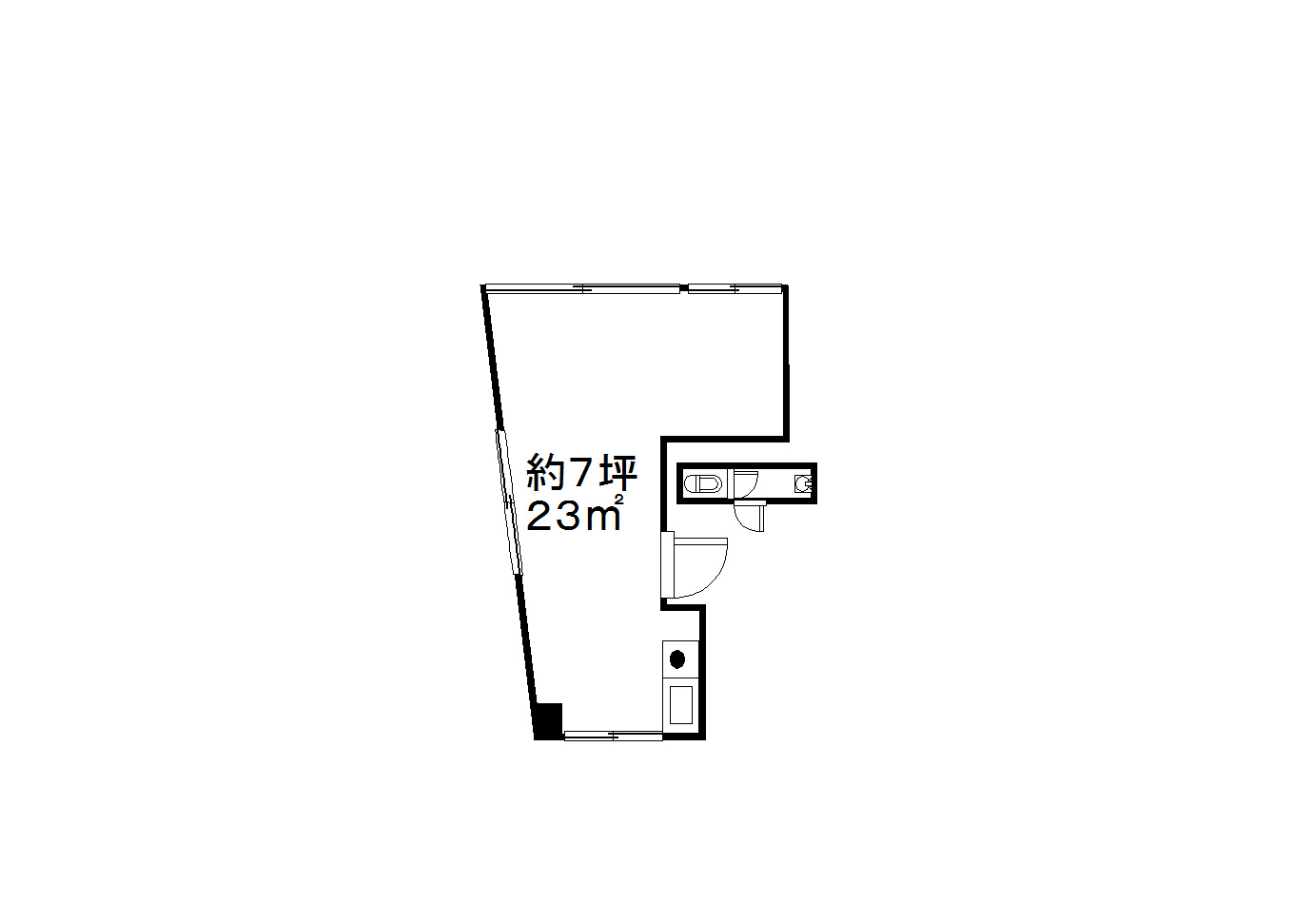 松屋ビルの間取り