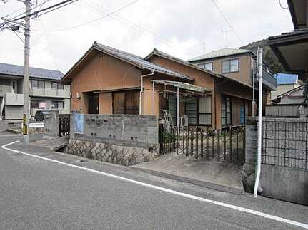 東区温品３丁目の前面道路含む現地写真