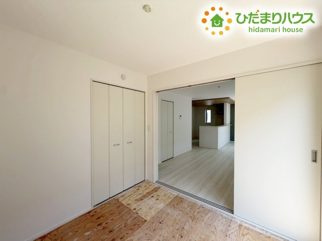 郡山市安積町長久保三丁目　新築戸建　3号棟の和室|床の間付きの情緒漂う和室☆彡