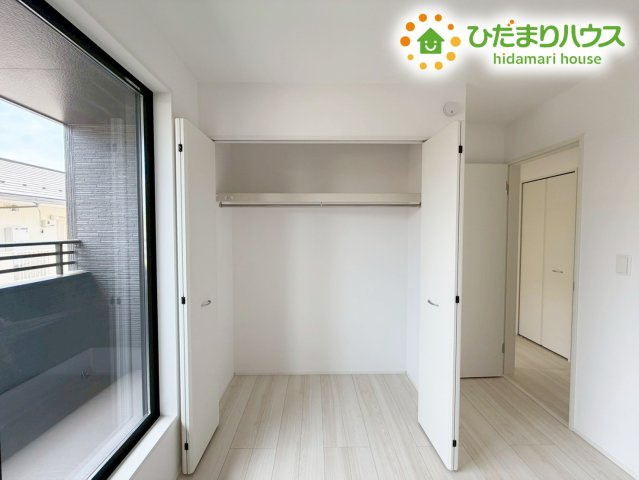 郡山市安積町長久保三丁目　新築戸建　3号棟の収納|洋室A　収納