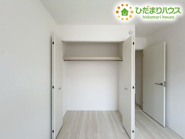 郡山市安積町長久保三丁目　新築戸建　3号棟の収納|洋室B　収納