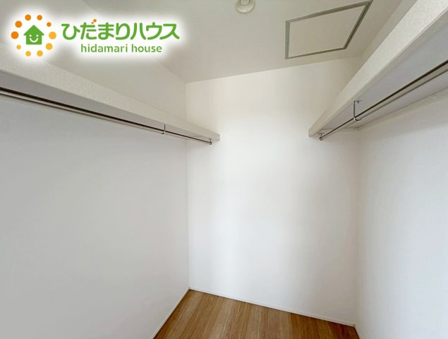 郡山市安積町長久保三丁目　新築戸建　4号棟の収納|各居室にはしっかりと収納を完備！