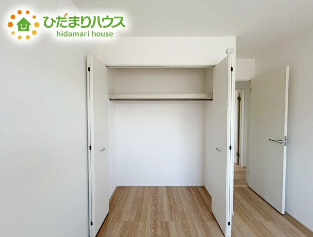 郡山市安積町長久保三丁目　新築戸建　4号棟の収納|洋室A　収納