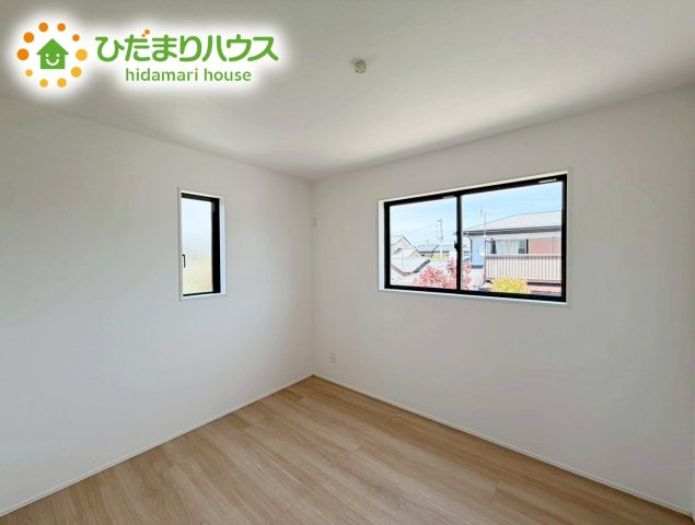 郡山市安積町長久保三丁目　新築戸建　4号棟の洋室|洋室B