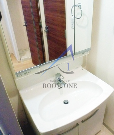 プリムヴェーレの洗面所|洗面台です。