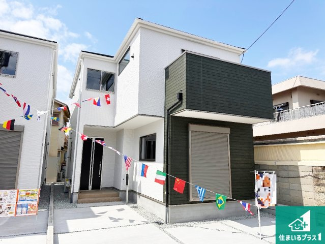 明石市大久保町八木　第18期　新築一戸建ての外観|お客様に長く安心して住んでいだだける事にこだわった家づくり！住んでからのアフターサービスにもしっかりと取り組んでいます！