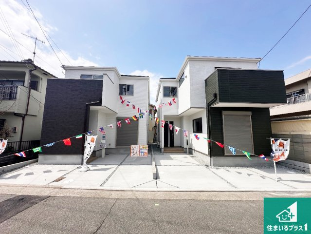 明石市大久保町八木　第18期　新築一戸建ての外観|安心の10年保証！外観を美しく保ち、雨水で汚れを落とします！気になることがありましたら、お気軽にお問い合わせください！