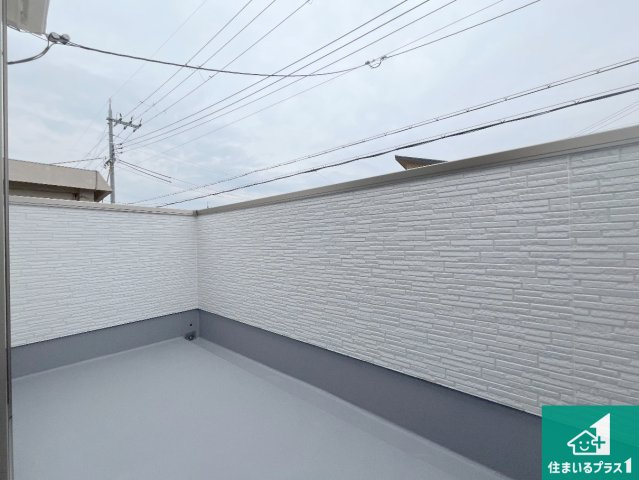 明石市大久保町八木　第18期　新築一戸建てのバルコニー|日当たりのよいバルコニー！お部屋が開放的に！