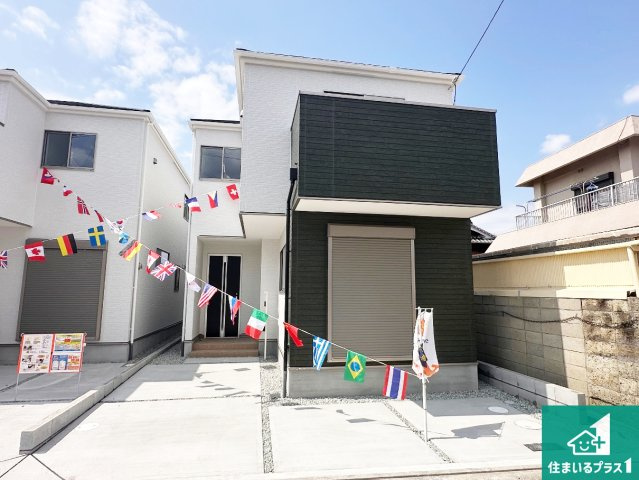 明石市大久保町八木　第18期　新築一戸建ての外観|お客様に長く安心して住んでいだだける事にこだわった家づくり！住んでからのアフターサービスにもしっかりと取り組んでいます！