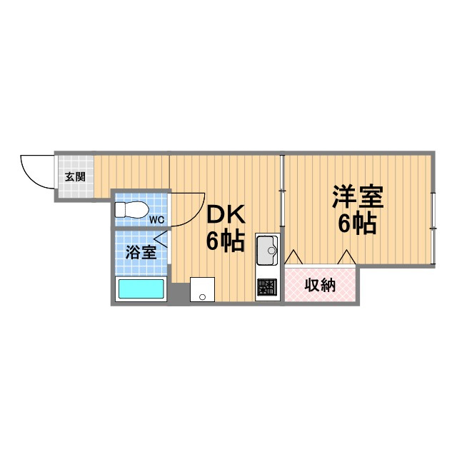 コンコード甲子園の間取り