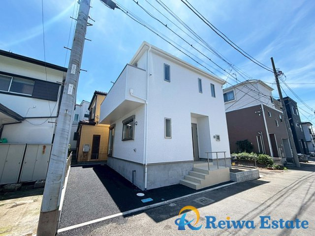 新築戸建　茅ヶ崎市中島の外観|周辺は閑静な住宅街で子育て世帯にオススメな住環境です。