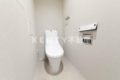 【トイレ】 | プラウドフラット戸越公園 | 清潔感のあるトイレです